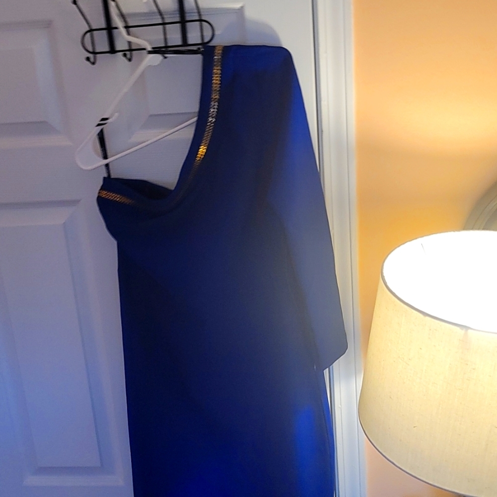 Party Dress One shoulder Maxi NWithoutTag